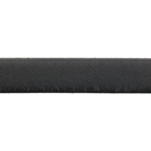 Leather lace 10mm Black x30cm