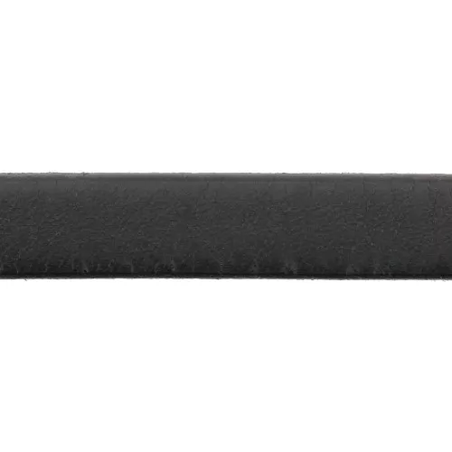 Leather lace 10mm Black x30cm
