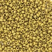 Preciosa Seed Beads 11/0 2 mm - Matte Metallic Terra - Zest x20g