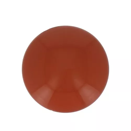 10mm Opaque resin cabochon - Terracotta x1