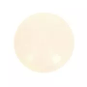 10mm Opaque resin cabochon - Ivoiry x1