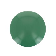 10mm Opaque resin cabochon - Green x1|raw }}