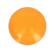 10mm Opaque resin cabochon - Amber x1|raw }}