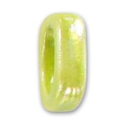 Ceramics slider 17x6mm Iridescent Light Green x1|raw }}