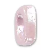 Ceramics slider 17x6mm Iridescent Mauve x1