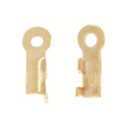 Mini end clip 1.2mm fine Gold plated x10|raw }}