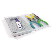17x10cm Beader's mini  kit with pliers and bead boardx 1