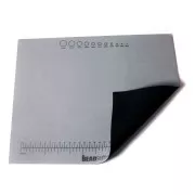 35.5x28cm Non-slip beading mat - Grey x1
