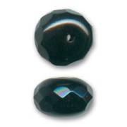 Donuts 17x11 mm Jet x1