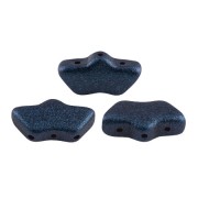6x11mm Delos® by Puca® - Dark Blue Metallic Mat x10g|raw }}