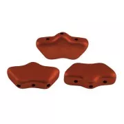 6x11mm Delos® by Puca® - Red Metallic Mat x10g