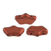 6x11mm Delos® by Puca® - Red Copper Mat x10g