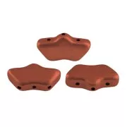 6x11mm Delos® by Puca® - Red Copper Mat x10g