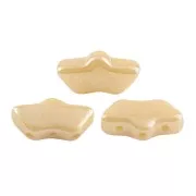 6x11mm Delos® by Puca® - Opaque Beige Luster x10g