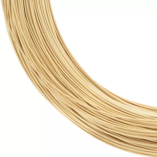 0.91mm Gold filled hard round wire x1m