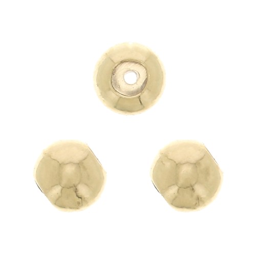 3MM GOLD-FILLED STOPPER BEAD WITH A 0.6MM HOLE X50