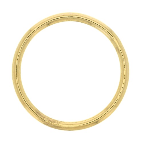 Gold filled Thin smooth ring - Size 57 x1