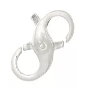 11mm 925 Sterling Silver double opening Lobster clasp x1