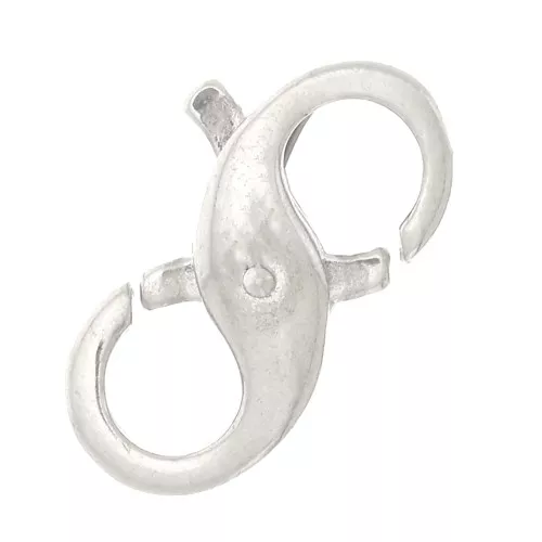 11mm 925 Sterling Silver double opening Lobster clasp x1