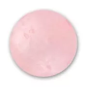 Polaris round bead polsweet 12mm Light Rose x1