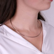 14cm Stainless steel 304 Choker with ball clasp x1