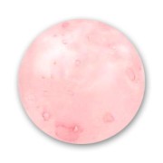 Polaris round bead polsweet 10mm Light Rose x1|raw }}