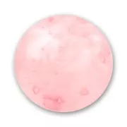 Polaris round bead polsweet 10mm Light Rose x1