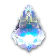 PureCrystal Barroque Drop 22x15mm Crystal AB x1|raw }}