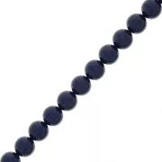 5mm Preciosa Pearls - Round Maxima - Navy Blue x25