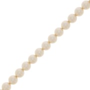 5mm Preciosa Pearls - Round Maxima - Pearl Effect Light Creamrosex25|raw }}