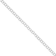 Chain  4,7mm Silver tone x1m