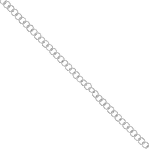 Chain  4,7mm Silver tone x1m