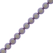 6mm Preciosa Pearls - Round Maxima - Pearlescent Violet x20