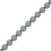 6mm Preciosa Pearls - Round Maxima - Pearlescent Blue x20|raw }}
