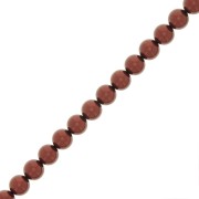 6mm Preciosa Pearls - Round Maxima - Pearl Effect Dark Copper x20|raw }}