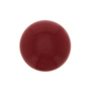 8mm Round glass cabochon - Coral imitation - Red x1|raw }}