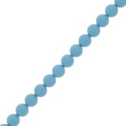 8mm Preciosa Pearls - Round Maxima - Opaque Aqua Blue x10|raw }}