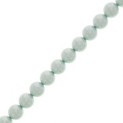 8mm Preciosa Pearls - Round Maxima - Pearl Effect Light Blue x10|raw }}