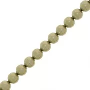 8mm Preciosa Pearls - Round Maxima - Pearl Effect Light Green x10