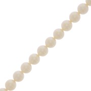 8mm Preciosa Pearls - Round Maxima - Pearlescent White x10