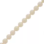 8mm Preciosa Pearls - Round Maxima - Pearlescent White x10