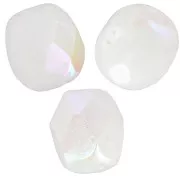 Facets 4 mm Chalk White AB x50