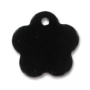 Flower 18mm Black x1