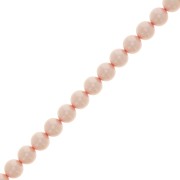 8mm Preciosa Pearls - Round Maxima - Pearl Effect Rosaline x10