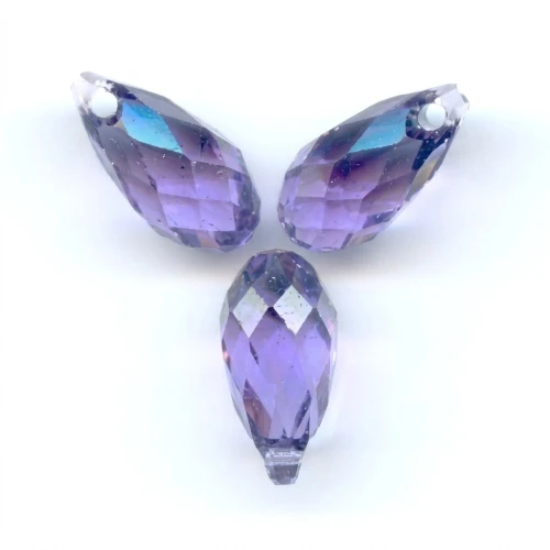 PureCrystal Drops 6010 Tanzanite 11x5.5mm x4