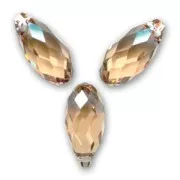 Gouttes PureCrystal 6010 11x5.5 mm Light Colorado Topaz x4