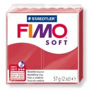Fimo Soft Polymer Clay 57gr Cherry red (n°26)