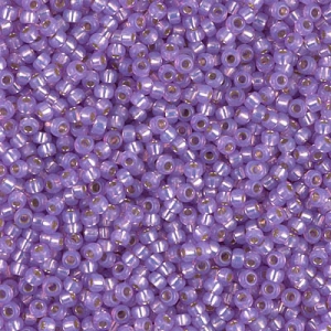 Miyuki Seed beads 15/0 574 - Dyed Lilac S/L Alabaster