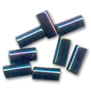 Miyuki Bugles 3mm BGL1-452 - Metallic Dark Blue Iris x10g|raw }}