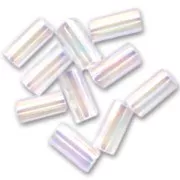 Miyuki Bugles 3mm BGL1-250 - Crystal AB x10g